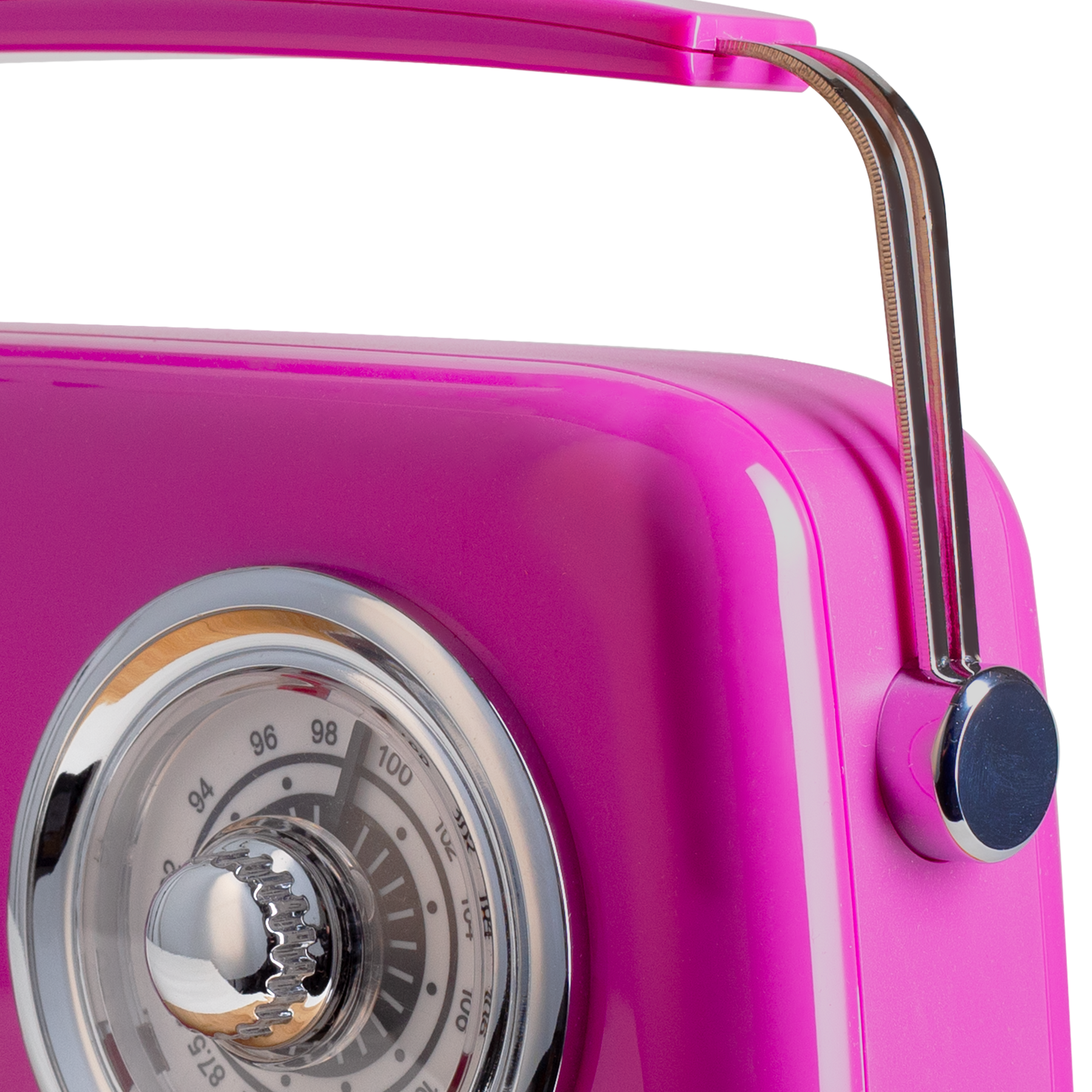 Rádio retro com bluetooth Vintage Cuisine - cores do verão - acabamento brilhante