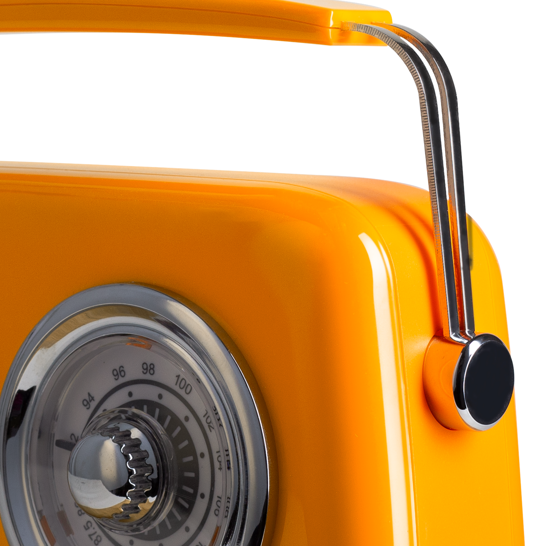 Rádio retro com bluetooth Vintage Cuisine - cores do verão - acabamento brilhante