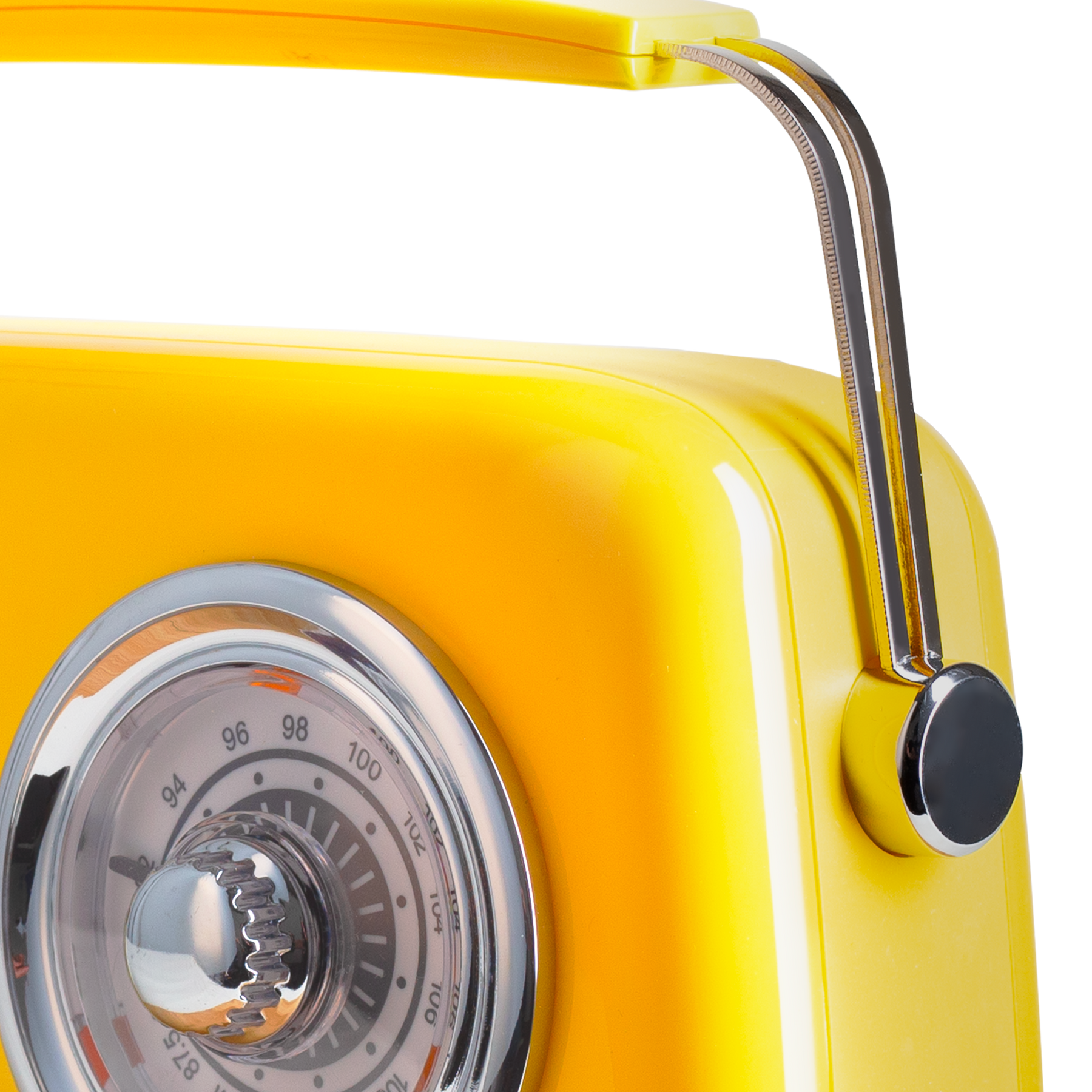 Rádio retro com bluetooth Vintage Cuisine - cores do verão - acabamento brilhante