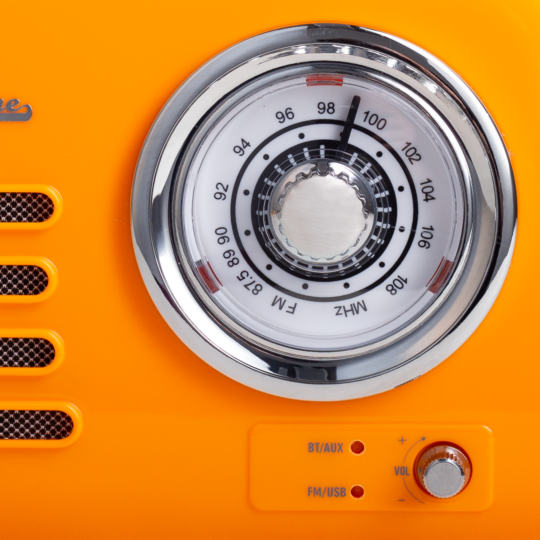 Rádio retro com bluetooth Vintage Cuisine - cores do verão - acabamento brilhante