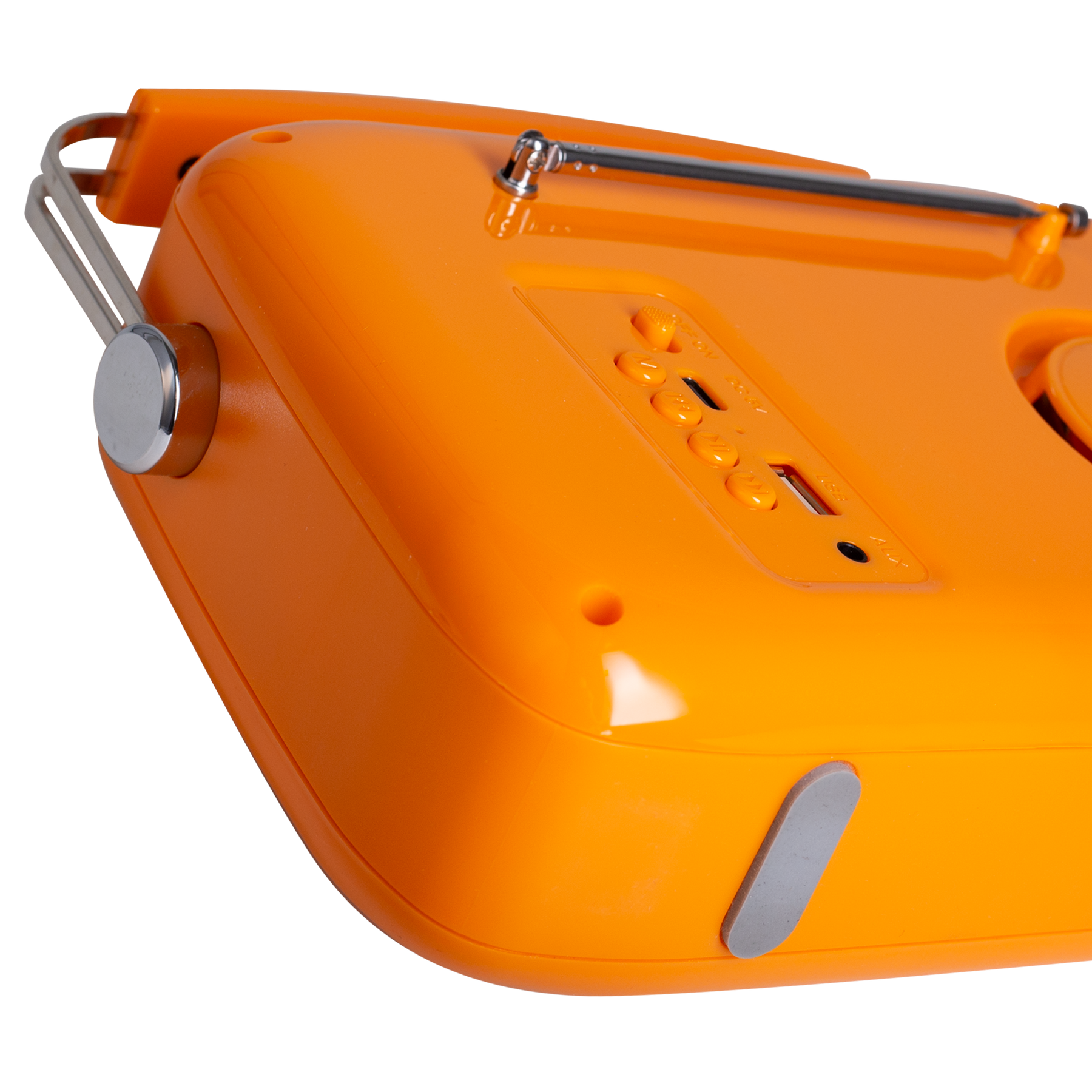 Rádio retro com bluetooth Vintage Cuisine - cores do verão - acabamento brilhante