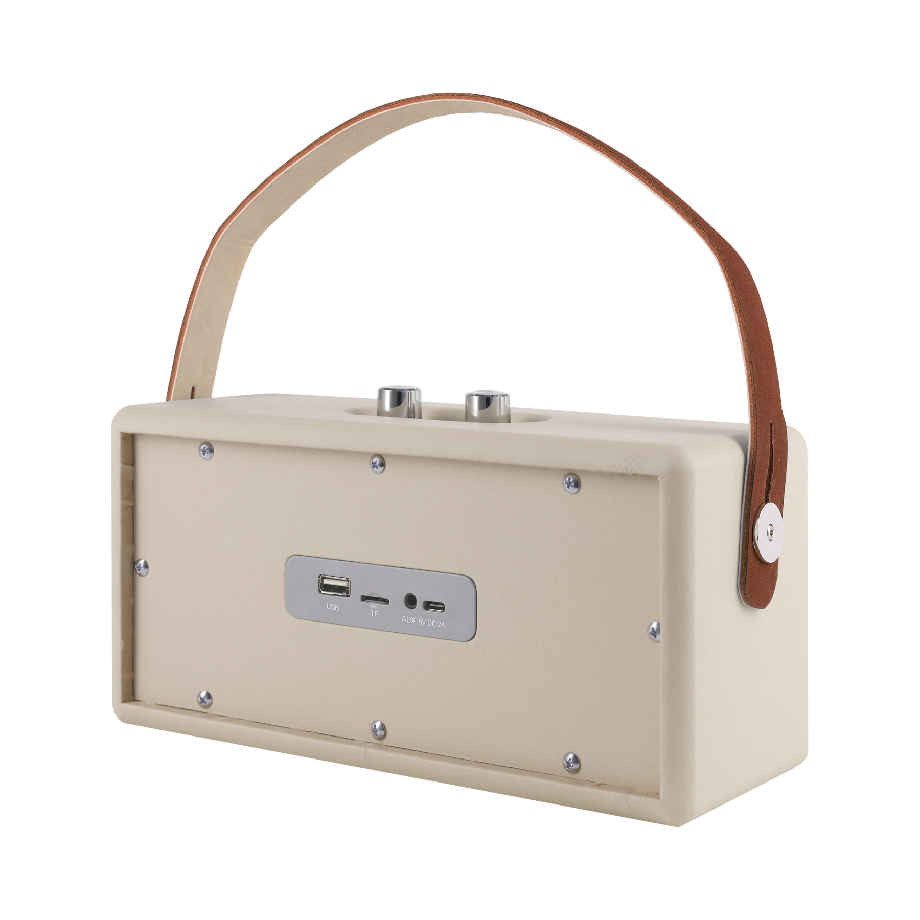 Coluna portátil bluetooth com Alça Vintage Cuisine