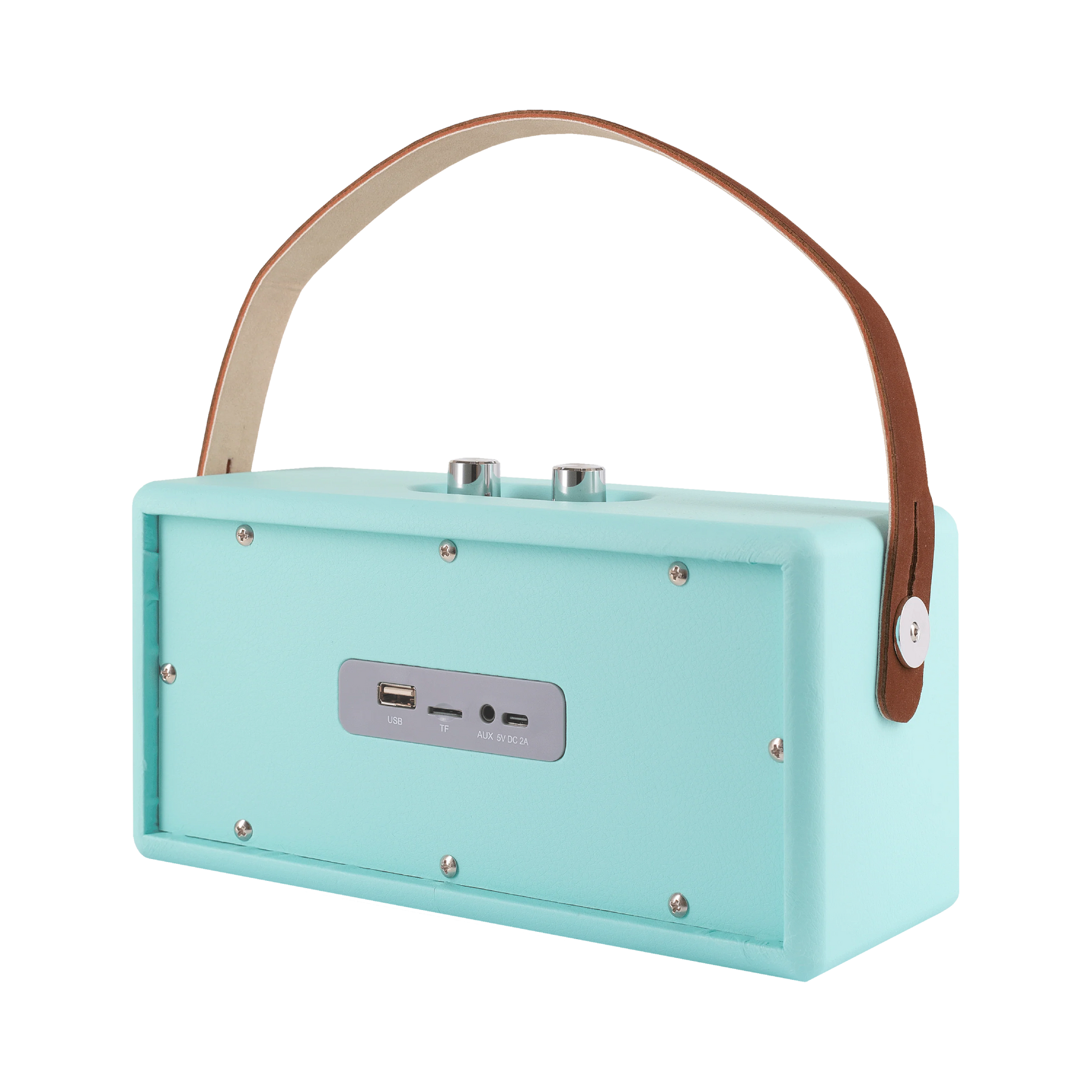 Coluna portátil bluetooth com Alça Vintage Cuisine