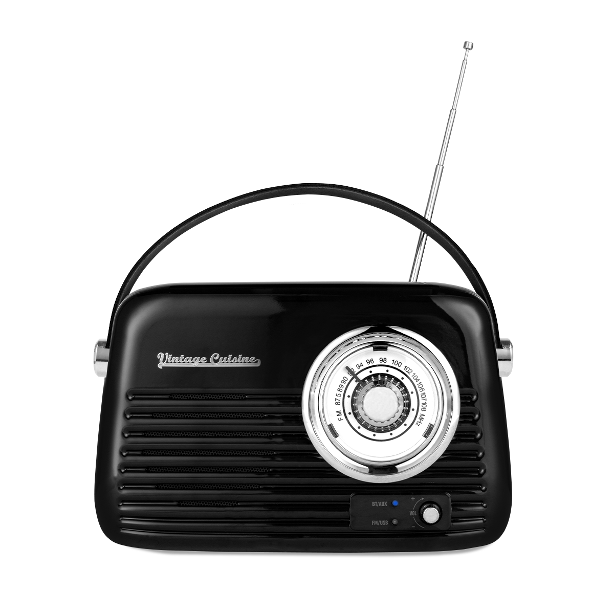 Rádio com bluetooth | Modelo fivela Vintage Cuisine