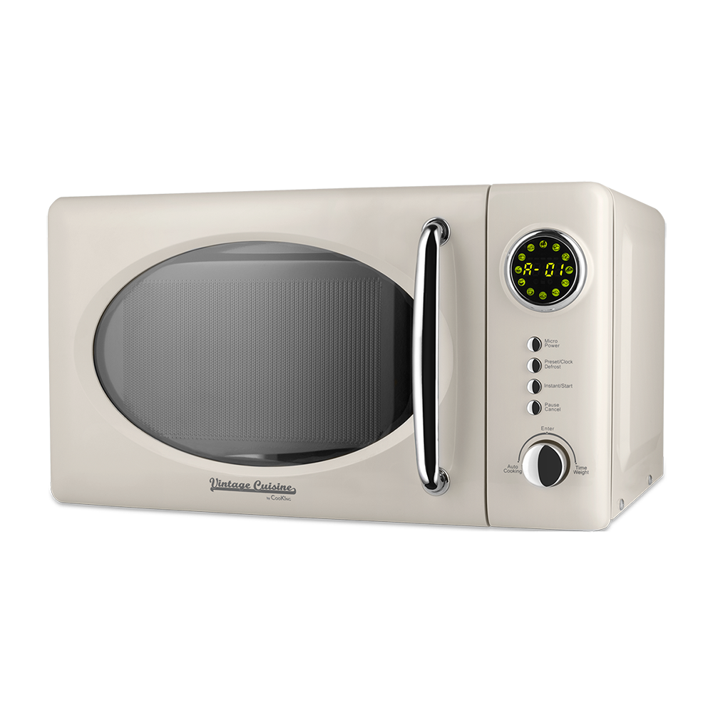Retro microwave with display Vintage Cuisine