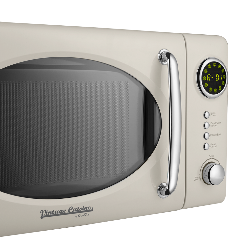 Microondas Retro com Grill Vintage Cuisine