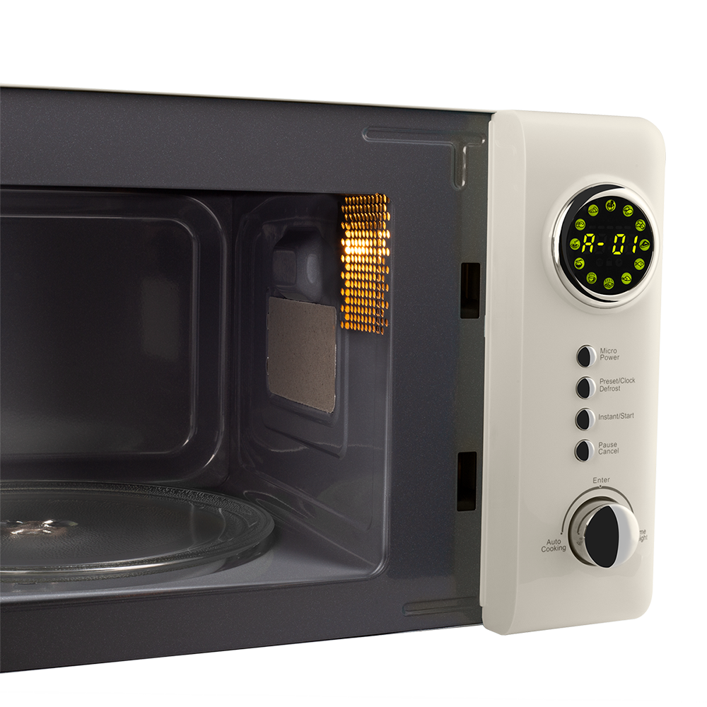 Microondas Retro com Grill Vintage Cuisine
