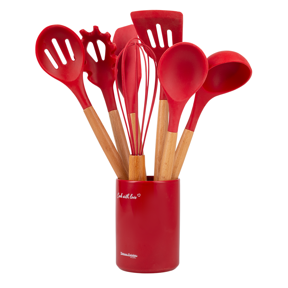 Conjunto de utensílios de cozinha Vintage Cuisine