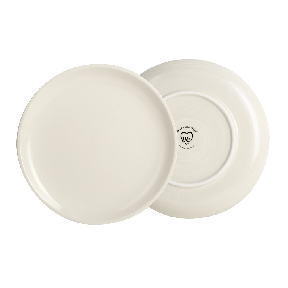 Serviço de mesa para 4 pessoas em faiança Vintage Cuisine