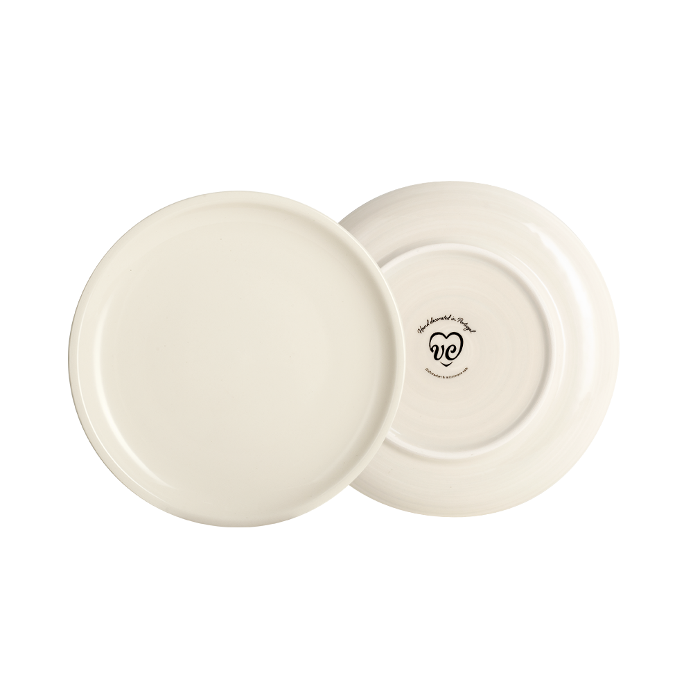 Serviço de mesa para 4 pessoas em faiança Vintage Cuisine