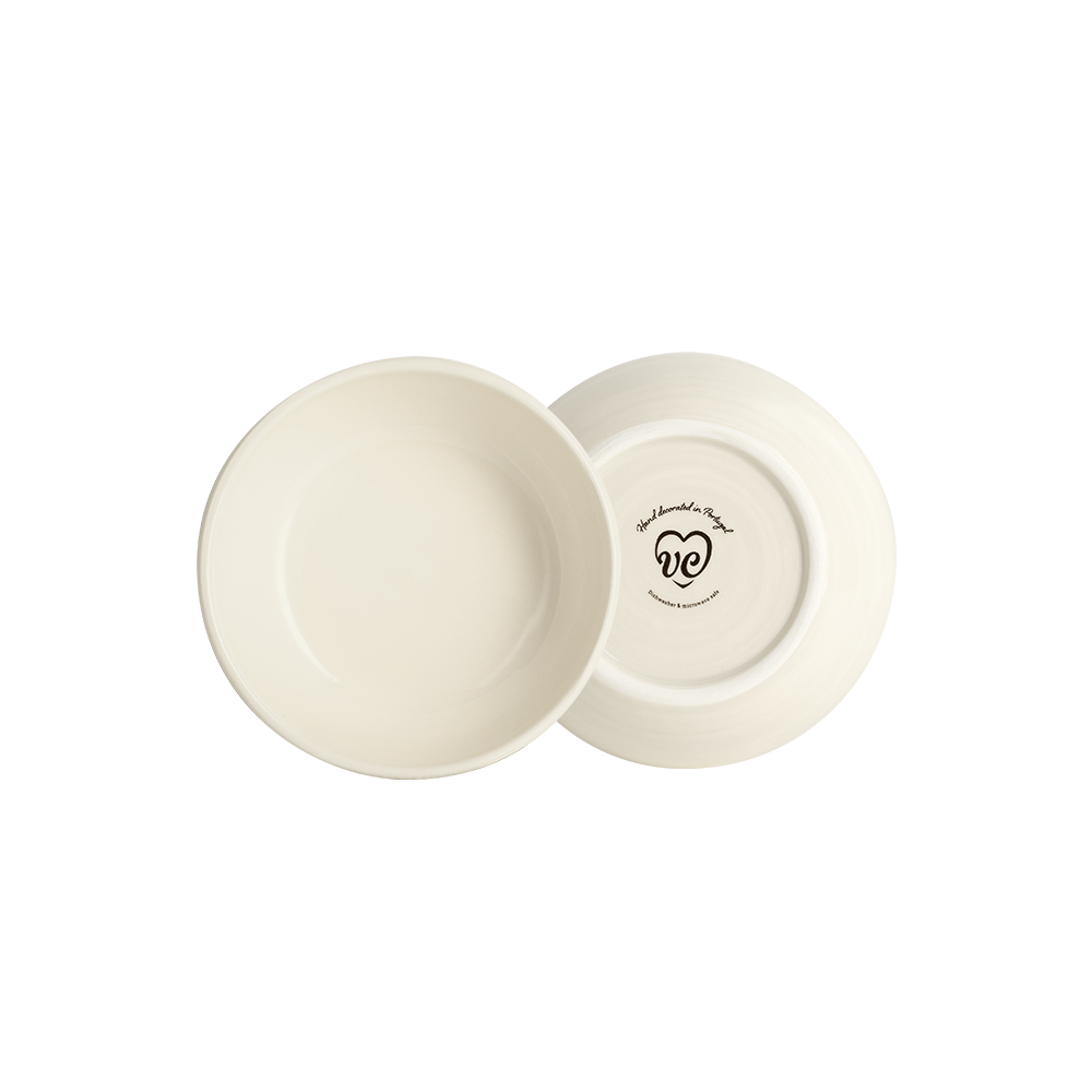 Serviço de mesa para 4 pessoas em faiança Vintage Cuisine