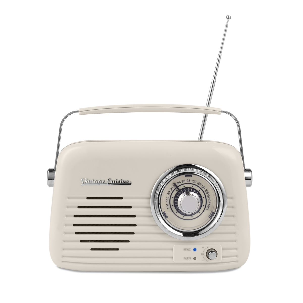 Rádio com bluetooth Vintage Cuisine