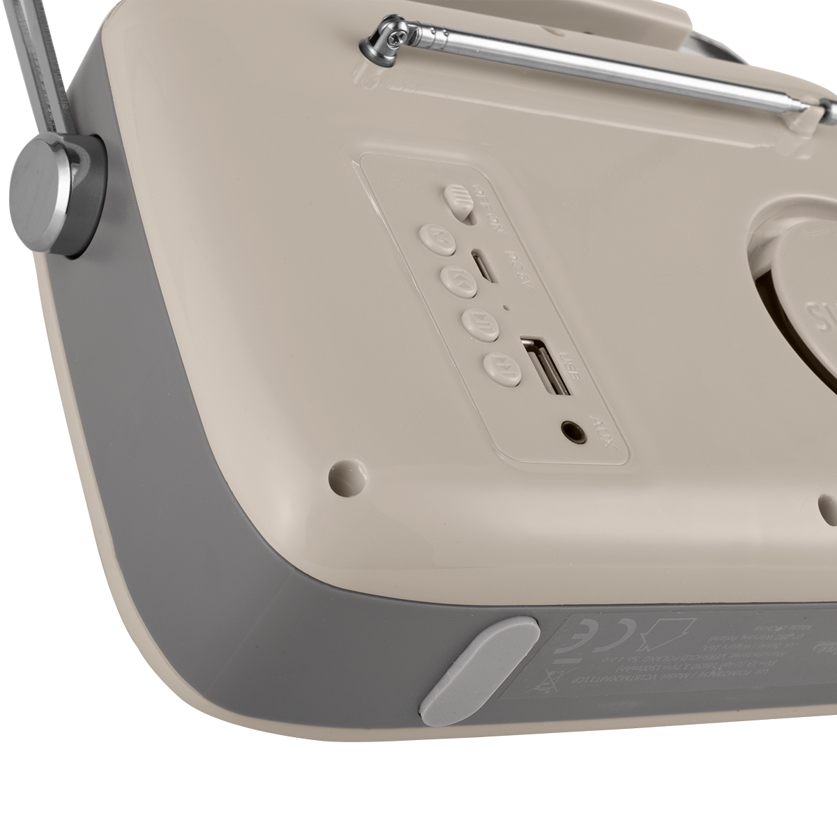 Rádio com bluetooth Vintage Cuisine