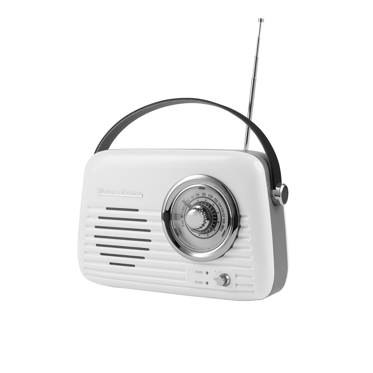 Rádio com bluetooth | Modelo fivela Vintage Cuisine