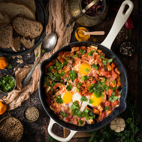 Frigideira de ferro fundido Vintage Cuisine