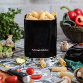 Kitchen retro container for dry products