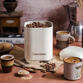 Kitchen retro container for dry products
