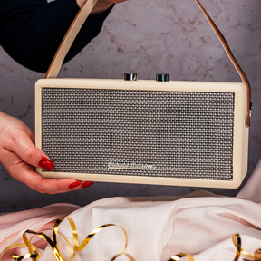 Retro Bluetooth Speaker with Soft Handle Vintage Cusine