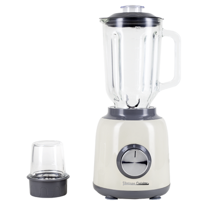 Liquidificador retro com mini picadora 1.5L Vintage Cuisine