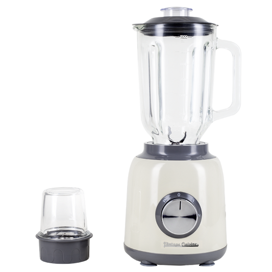 Liquidificador retro com mini picadora 1.5L Vintage Cuisine