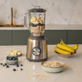 Liquidificador retro com mini picadora 1.5L Vintage Cuisine