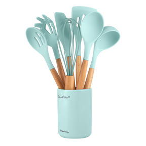 35 -Piece Assorted Kitchen Utensil Set with Utensil Crock