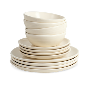 Serviço de mesa para 4 pessoas em faiança Vintage Cuisine