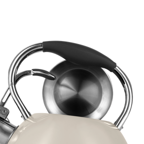 Traditional retro kettle with whistle Vintage Cuisine