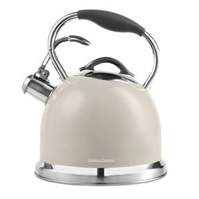 Traditional retro kettle with whistle Vintage Cuisine