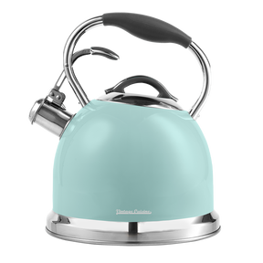 Traditional retro kettle with whistle Vintage Cuisine