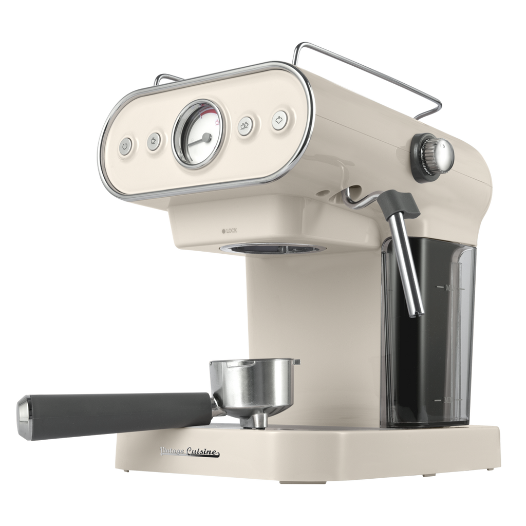 Coffee machine with frothing nozzle